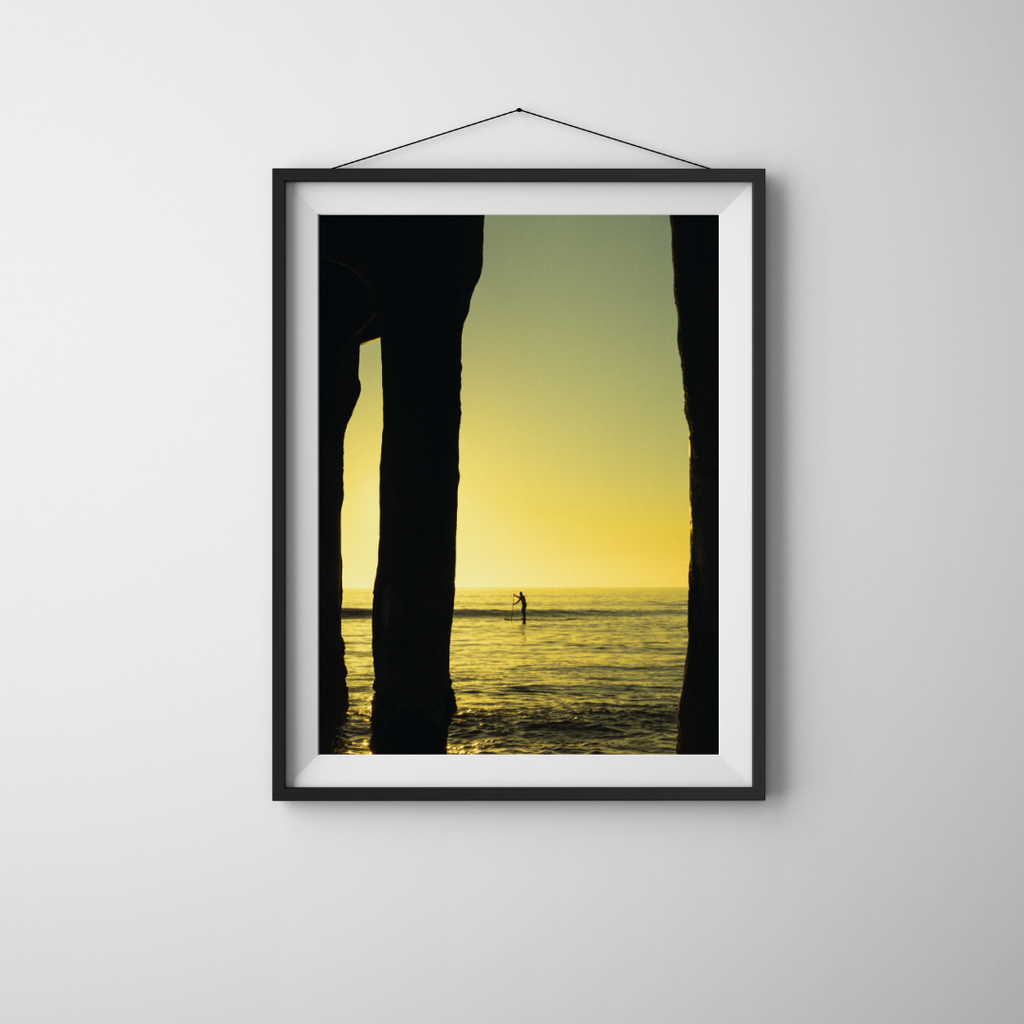 "GOLDEN HOUR GLIDE" PRINT (digital)