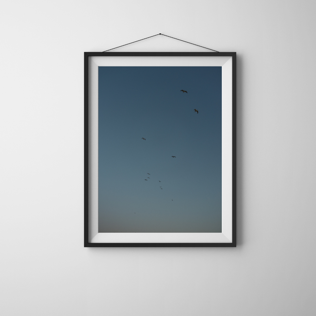 "BLUE HOUR" PRINT (digital)