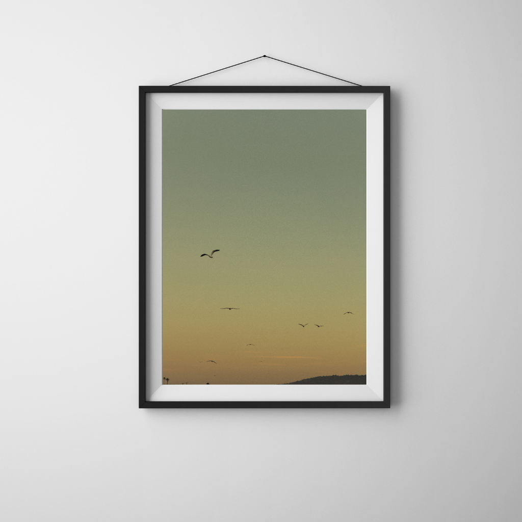 "SOFT SUNSET" PRINT (digital)