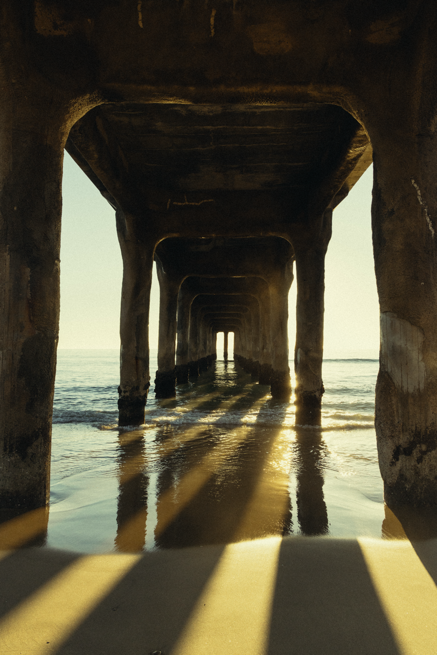 "UNDER THE PIER" PRINT (digital)